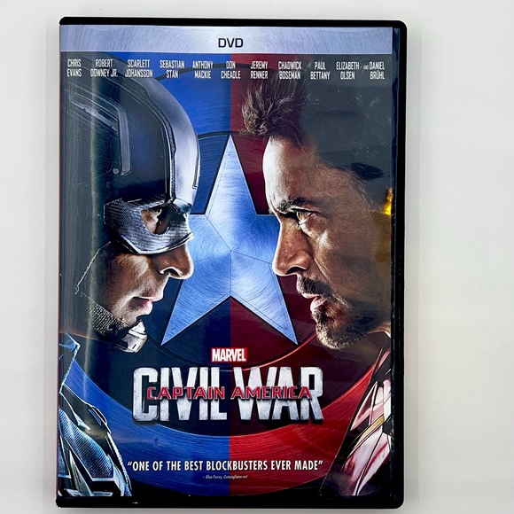 Captain America:  Civil War DVD 2/$18 or 3/$25 - Picture 1 of 4